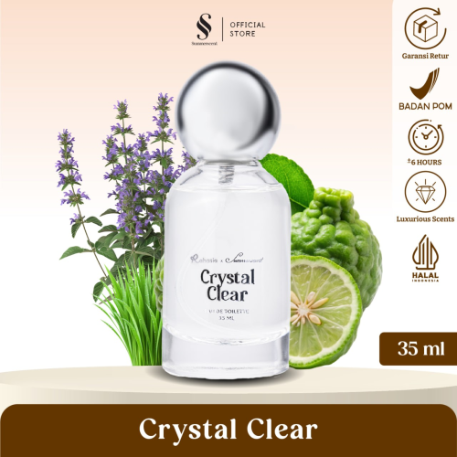 Parfum Crystal Clear dari Summerscent untuk Pria dengan aroma 
