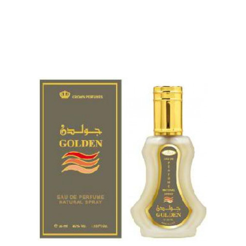 Parfum Golden dari Al-Rehab untuk Unisex dengan aroma 