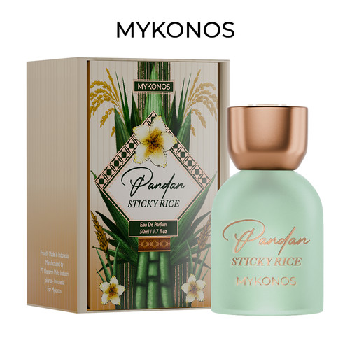 Parfum Pandan Sticky Rice dari Mykonos untuk Unisex dengan aroma 