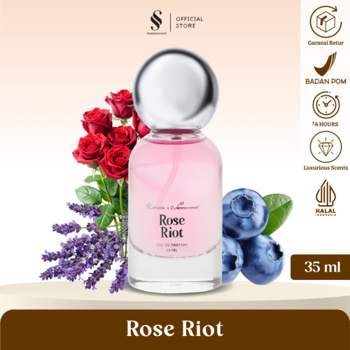 Parfum Rose Riot dari Summerscent untuk Wanita dengan aroma 
